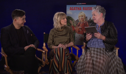 Agatha Raisin - Agatha Raisin Facebook Live with Ashley Jensen & Matt McCooey