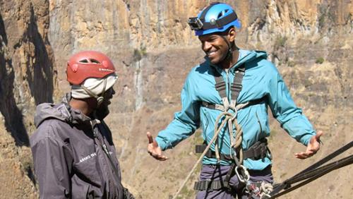 The Guinness World Record Abseil of Semonkong, Lesotho
