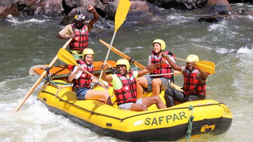 Braving the Rapids - White Water Rafting in Zambia